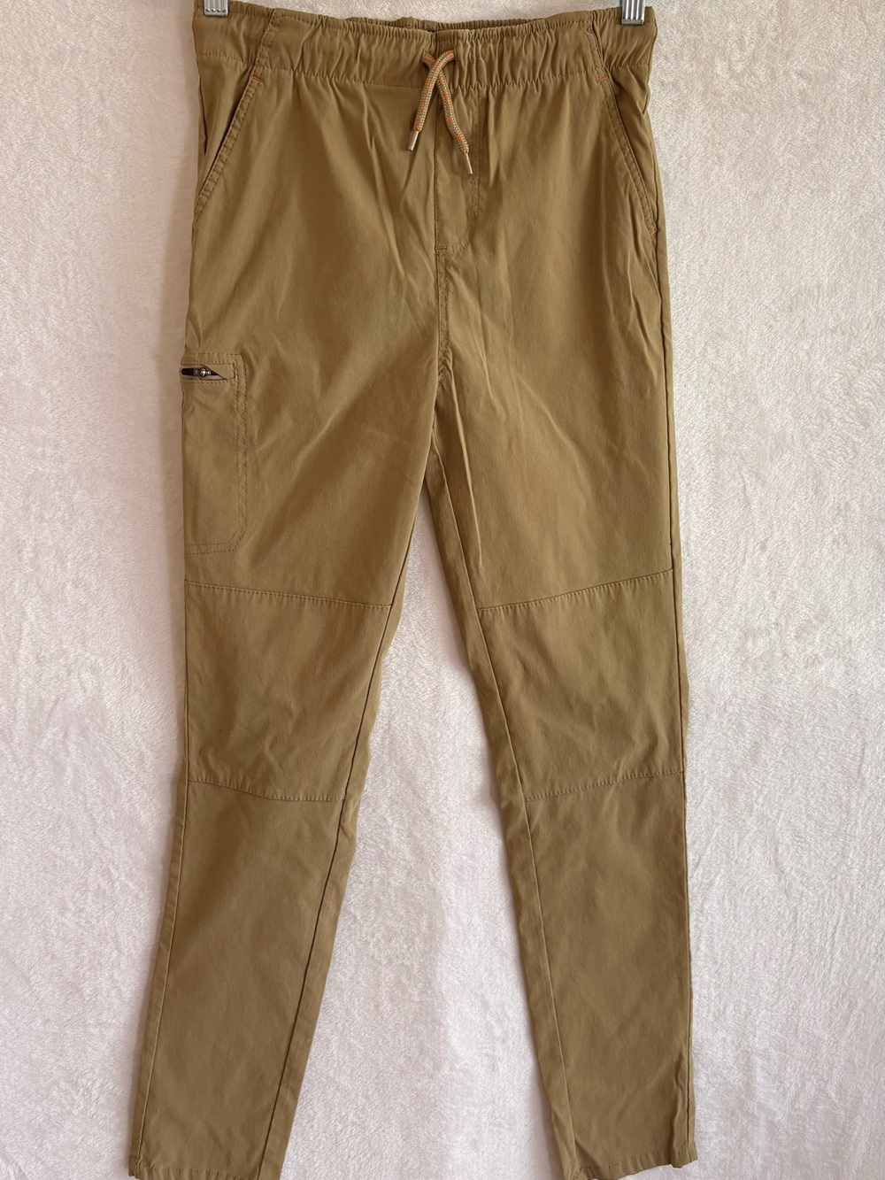 🤎 Weatherproof Boys Joggers – Size Large 14-16 – Khaki Casual Pants